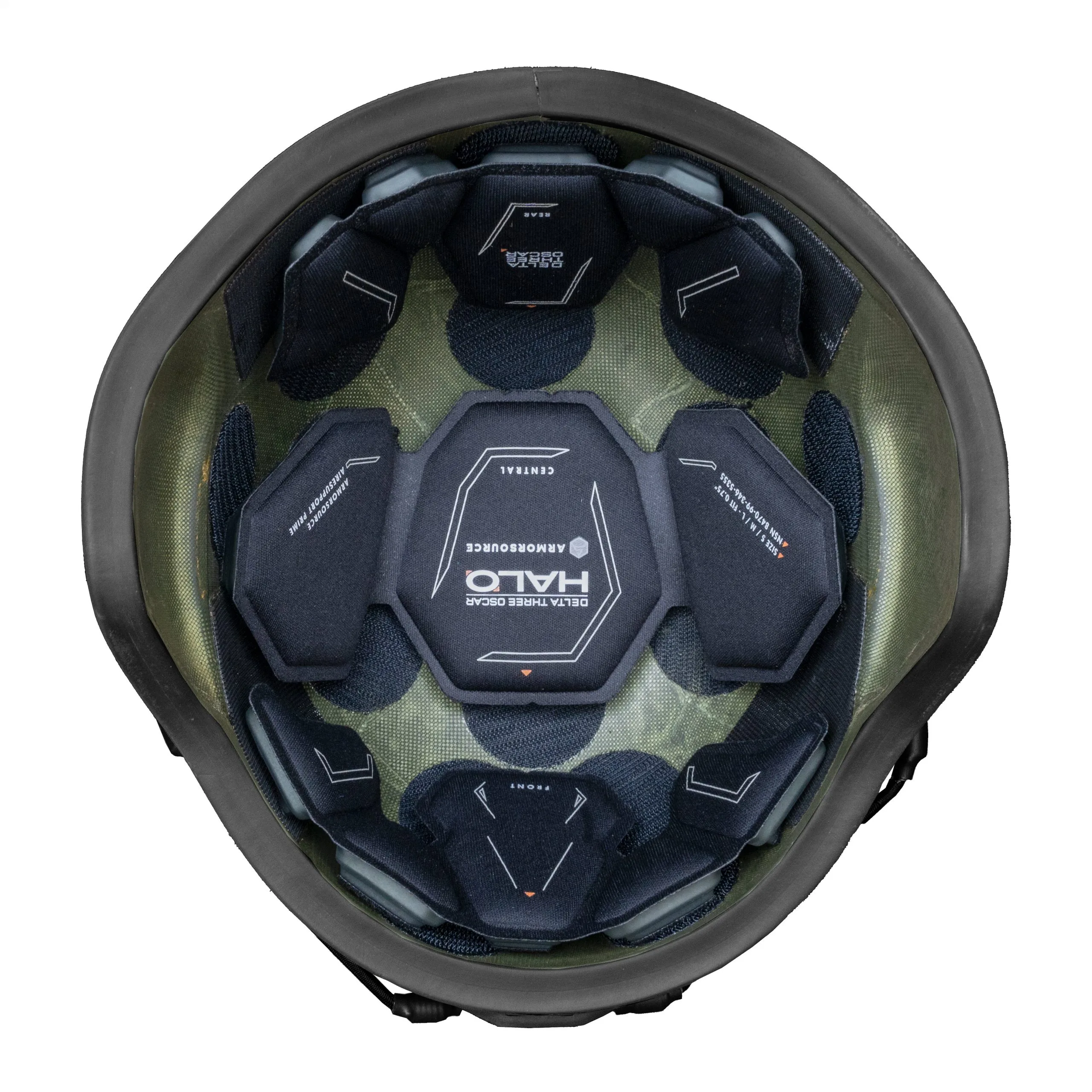 AS-223 DEA FBI Protocol Full Cut Ballistic Helmet - Image 5