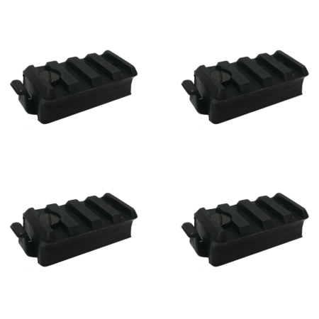 4 Pack Helmet Rail System 1913 Picatinny Adapter